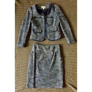 Banana Republic Skirt & Blazer Set